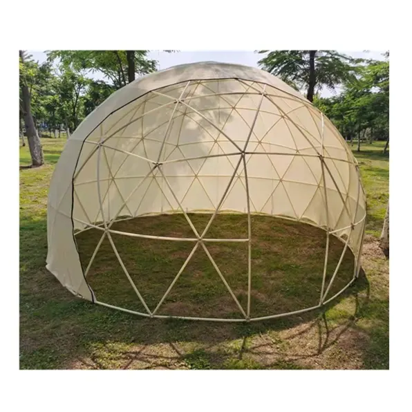 خيمة على شكل قبة, خيمة صغيرة فاخرة للمنزل والحدائق والبيوت الخضراء تنمو على شكل قبة