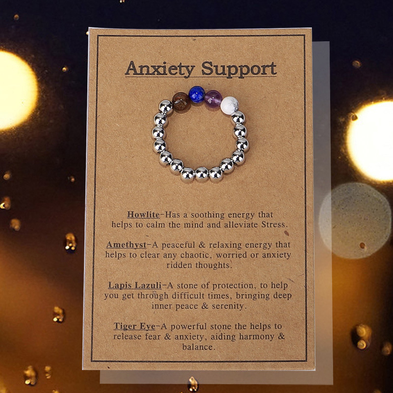 Bague de soutien pour l'anxiété