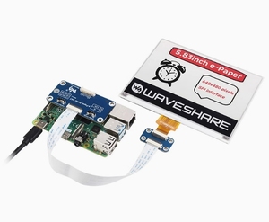 Raspberry Pi 3-го поколения B + 5,83-дюймовый экран с чернильным дисплеем с доской водителя без экрана электронный красный черный белый трехцветный