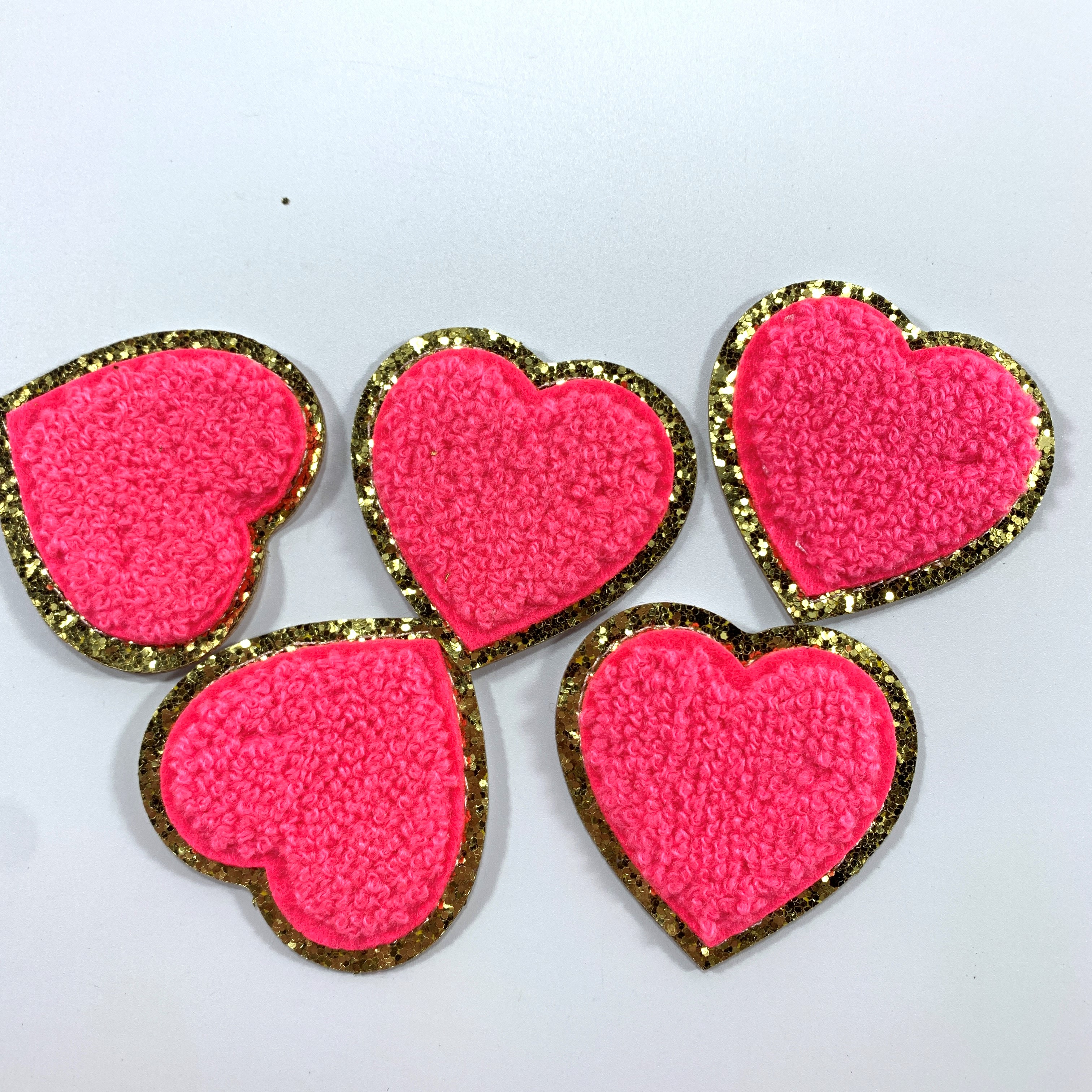 หัวใจสีชมพูร้อนแรง