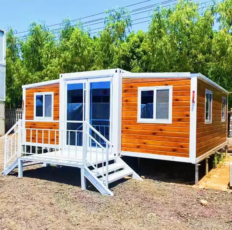 20 Fuß 40 Fuß hochwertiges erweiterbares Containerhaus Australien USA Oma-Flat-Ferritualhaus Hotel kostenloser Versand Made in China