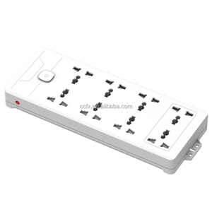 儿童保护通用多插座电源板，带带USB C型端口的过载保护插座 - Product Image 5