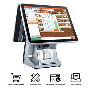 Dual Screen <strong>POS</strong> System <strong>Android</strong> <strong>Pos</strong> Printers Windows/<strong>Android</strong> Machine - Product Image 5