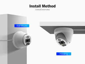Techage מקורה 5Mp Poe כיפת טלוויזיה במעגל סגור מצלמה ערכת שתי דרך אודיו Ip66 עמיד למים 5Mp Poe Ip מצלמה מערכת
