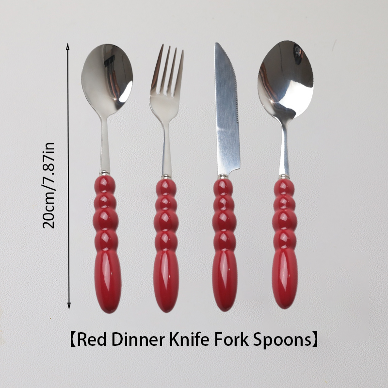 Red-4pcs/ensemble