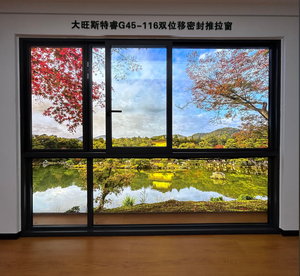 Windowall G45 SunShine Doors and <strong>Windows</strong> Thermal Break Aluminum Profile Aluminum Glass Horizontal Sliding <strong>Sash</strong> - Product Image 2