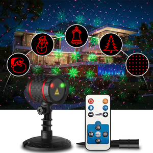 KSWING <span class=keywords><strong>LED</strong></span> giardino proiettore di luce Laser festa festa luce di natale in rosso bianco verde e caldo bianco emozioni