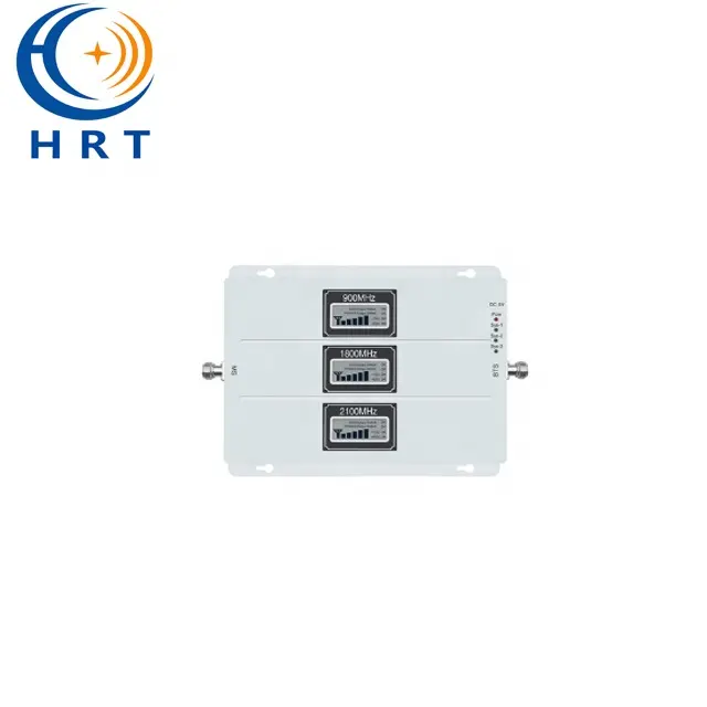 HRT20L-GDW Penguat Sinyal Ponsel, Telepon Genggam Repeater 2G 3G 4G GSM WCDMA 900/1800/2100MHz