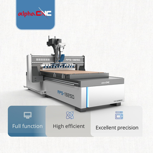 Maquinaria Venta caliente 1325 ATC CNC Router Servo Motor 3 Axis Auto Tool Change Wood ATC CNC Router Machine - Product Image 1