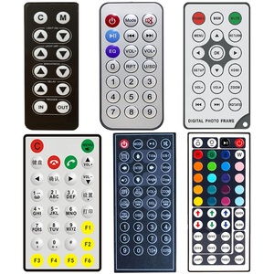 Codice chiave personalizzato telecomando IR 21/12/24/28/32/44 tasti per RGB LED Strip Light Fan Speaker DVD TV telecomando sottile sottile