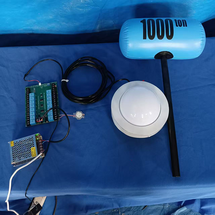 red, A set of control system with a 20cm diameter base