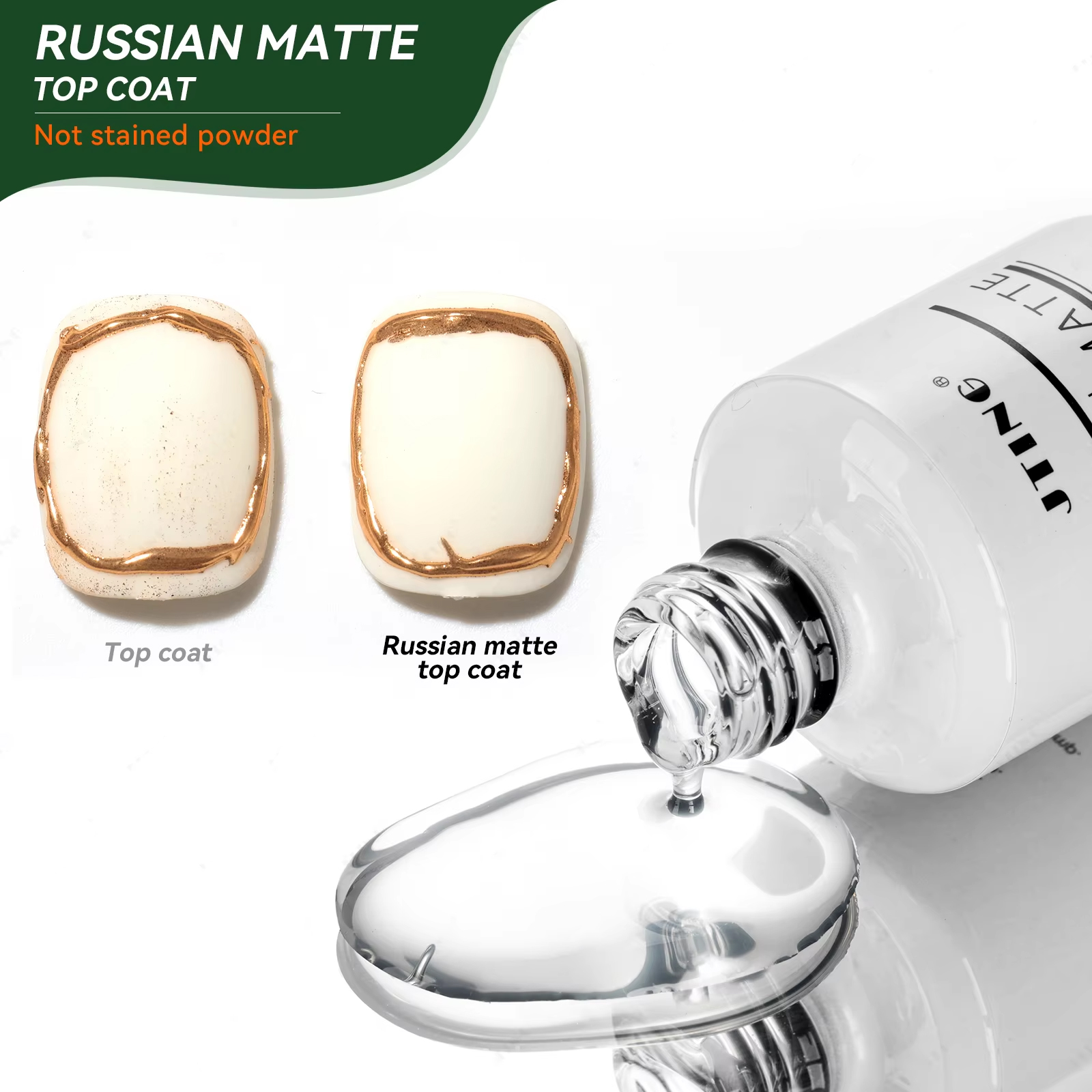 russian matte top coat