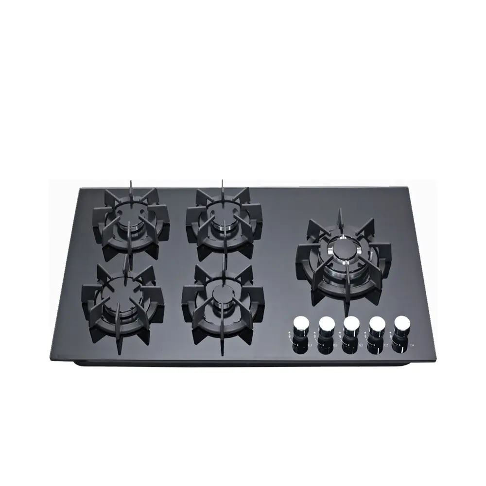 5 burners Cook tops Easy cleaning Gas Stove kitchen room gas burners stoves built-in gas stove hob