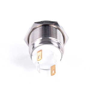 HSUAアンチバンダル19mm高ヘッド防水金属プッシュボタンスイッチ4ピン端子<span class=keywords><strong>3</strong></span>/6/12/24/220V <span class=keywords><strong>LED</strong></span>ライトスイッチ