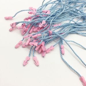Custom Design Garment Tags Clothing Tag Hangtag <strong>String</strong> <strong>Round</strong> Plastic <strong>hang</strong> Tag <strong>String</strong> <strong>Loop</strong> for Clothing - Product Image 3