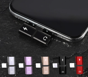适用于iPhone 14 13 12 11 8 7 6 Plus X XS Xs Max音频充电器分配器分路器的t形2合1双端口耳机 - Product Image 3