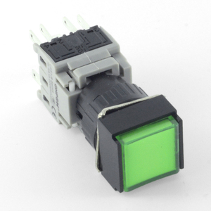 Interruttore a pulsante rettangolare 12mm 16mm 19mm interruttore a pulsante rotondo impermeabile a pulsante quadrato - Product Image 2