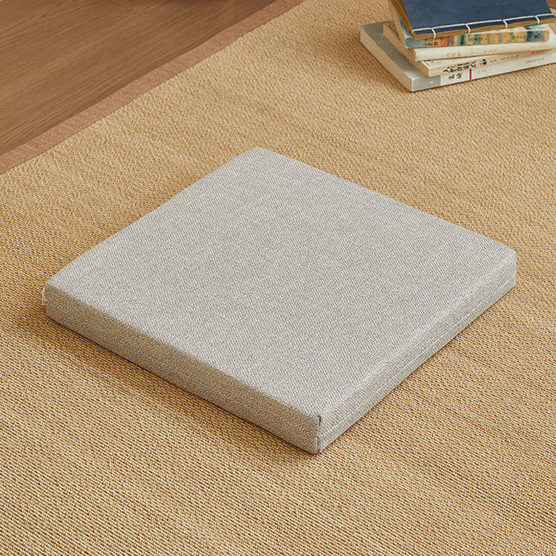 Éponge carrée haute densité gris clair