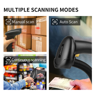JINGXIN Aseis matic Handheld Cmos USB Barcode Reader Hersteller 1D 2D Qr Barcode Verkaufs automat Scanner - Product Image 5