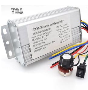 Egulator DC10-60V de 12V 24 36 36V 48 Rush, 70 4000W 70otototototor peed ontroller con orward y witeverse witcher - Product Image 2