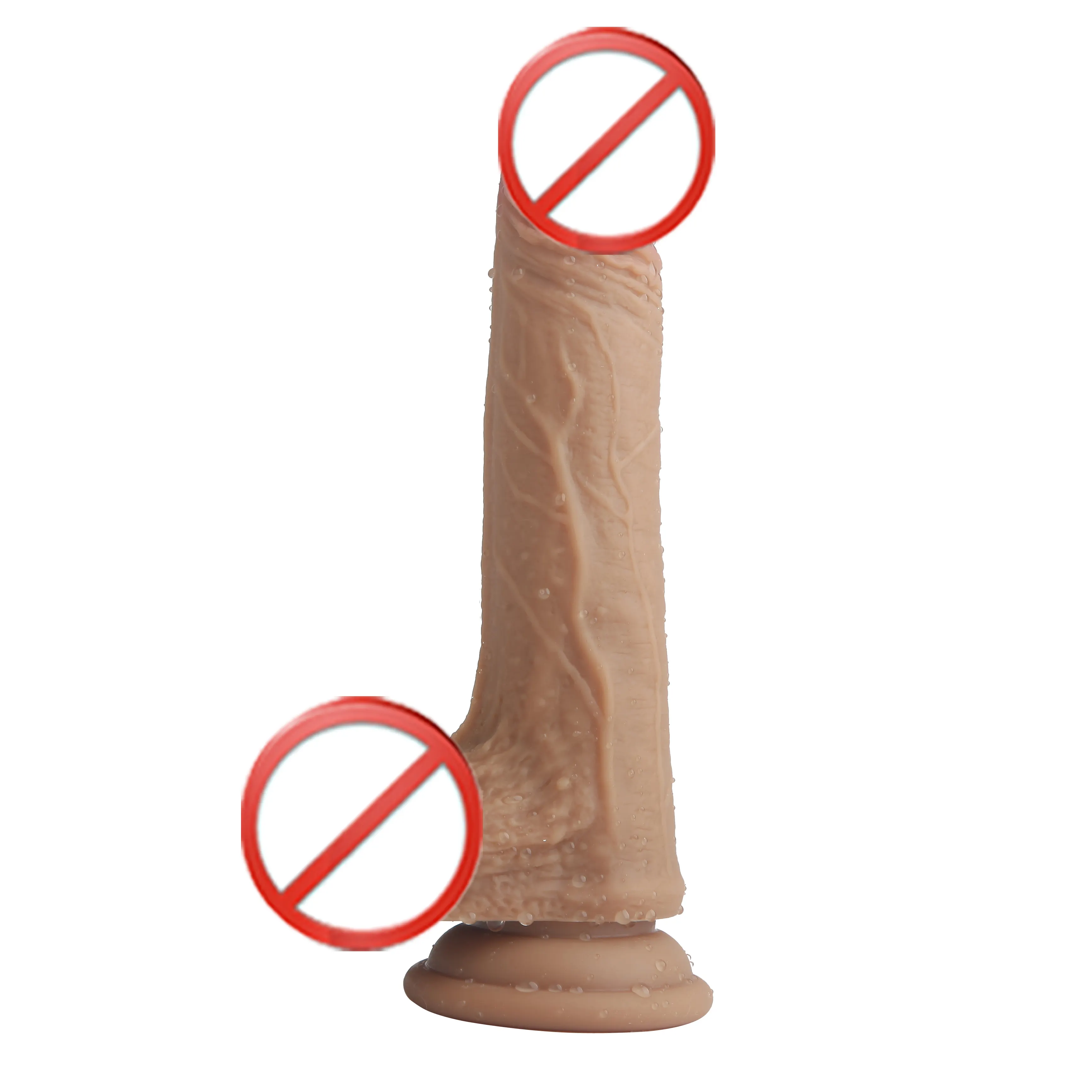 Giocattoli per adulti pene dildo realistici flessibili da 7 pollici per donna con giocattoli del sesso a ventosa per donna