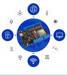 Robotlinking ESP32 IoT Control Smart Home Starter Kit di automazione progetti di stelo casa in legno Kit di apprendimento fai da te per Arduino