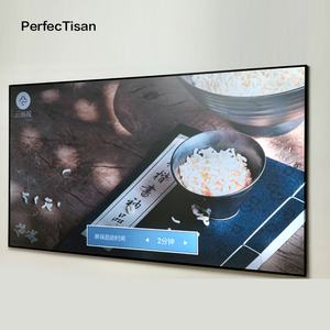 PerfecTisan 120 pulgadas Fresnel ultracorto ganancia de pantalla de proyección 1,5 ALR PET soporte de marco fijo 3D 4K 8K proyección - Product Image 1