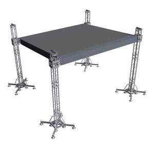 Hava geçirmez tuval tüv sertifikalı kare ve üçgen desen ile sahne kafes için açık dayanıklı 290*290mm çin alüminyum - Product Image 1