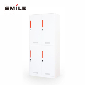 خزانة معدنية للخدمة الشاقة CHNSMILE قابلة للقفل مضادة للسرقة مع إمكانية تعديل ورشة عمل صالة الألعاب الرياضية للاستخدام المدرسي - Product Image 3