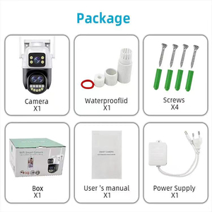 9MP ICSEE กลางแจ้ง 10X ซูมออปติคอลการตรวจสอบกล้องวงจรปิด WIFI PTZ สามเลนส์สามหน้าจอกล้องรักษาความปลอดภัยเครือข่าย - Product Image 6