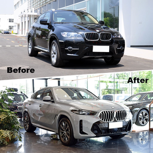 X6 E71 2008-upgrade y 2024y G06 24m-tech stil Bodykit yükseltme dikiz ayna ve yan etekler olmadan Bmw X6 E71 vücut kiti - Product Image 2