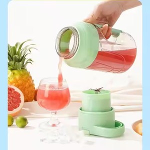 1500ml taşınabilir Mini elektrikli Blender meyve sıkacağı bardağı 8 bıçakları taşınabilir Blender yüzlü Milkshake suyu bebek maması için - Product Image 2
