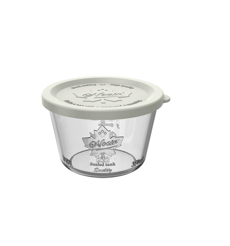 350 ml - couvercle en plastique blanc