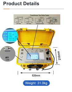 Equipo de prueba automático de la industria energética Transformador antiinterferencias Analizador de pérdidas dieléctricas - Product Image 6