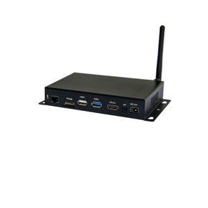 Mini PC industrial de cuatro núcleos GDDR4 Computadora de borde industrial de diseño resistente sin ventilador para visión artificial y control de automatización - Product Image 1