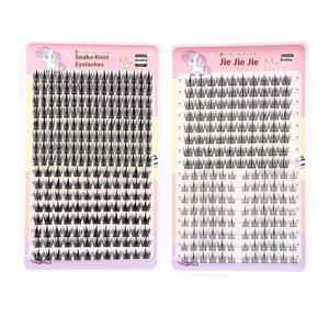 32 satır büyük kapasiteli karışık Fan kirpik 4 stilleri küçük şeytan tembel üçleme ayçiçeği kulesi ucu buğday başak yanlış <span class=keywords><strong>Eyelashes</strong></span> - Product Image 5