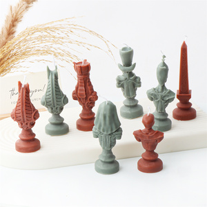 11 stil satranç kalıp silikon STL modelleri satranç oyunu mısır erkek Kingdom Set reçine DIY aromaterapi el yapımı zanaat alçı kalıpları - Product Image 1
