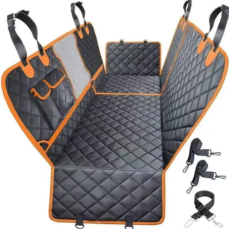 Car pet mat Waterproof Oxford cloth mat for the car when the dog goes out rear Pet seat cover car anti-dirty dog mat