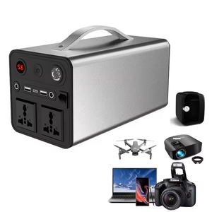 便携式电站，300W 90000毫安时USB类型C 220VAC，用于汽车和太阳能电池板 - Product Image 1