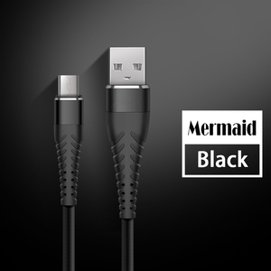 1M 2M3MマイクロUSBケーブル急速充電2.4AMicrousbコードforiphone 15 Samsung S7 Xiaomi Redmi Note 5 ProAndroid Phoneケーブル