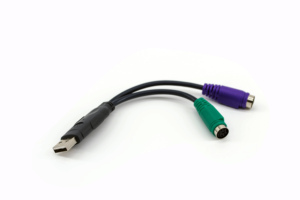 Cable USB para teclado y ratón PS2, adaptador con interfaz PS/2, controlador USB incorporado y compatible con PS2, puerto de interruptor KVM - Product Image 6
