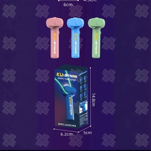 KW Amazons Hot Sale <strong>String</strong> Rope Glow in the Dark <strong>String</strong> Rope Launcher Luminous Portable Handheld <strong>String</strong> Stress Relief Toy - Product Image 5