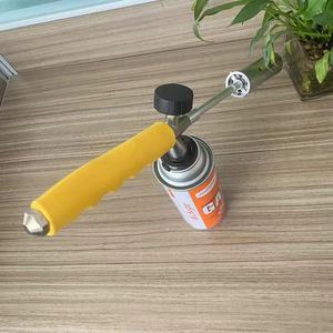 定制标志丁烷火炬可再填充厨房火炬打火机火炬带安全锁和可调火焰烹饪