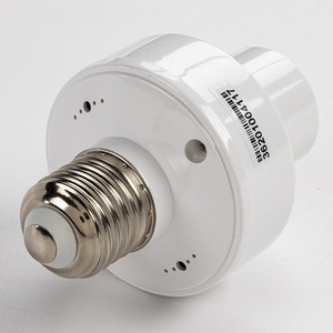 E27 <strong>Socket</strong> Smart Light <strong>Switch</strong> Wireless Remote Control Lamp Holder with Timing