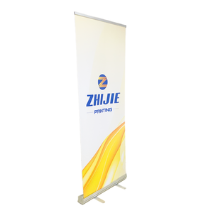 Custom <strong>Pop</strong> <strong>up</strong> Standing Scrolling Portable Retractable Roll <strong>up</strong> Banner Stand <strong>Display</strong> for Promotion Promotion Exhibition - Product Image 1