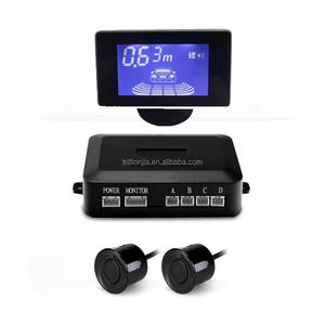 Sistema de sensor de estacionamiento LED Radar de respaldo de marcha atrás para automóvil Zumbador Alarma de advertencia Pantalla LED con 2 sensores de estacionamiento - Product Image 1