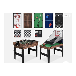 <strong>Multi</strong> <strong>Functional</strong> <strong>Game</strong> <strong>Table</strong> 13 in 1 <strong>Multi</strong> <strong>Game</strong> <strong>Table</strong> Combo Board <strong>Game</strong> <strong>Table</strong> Set - Product Image 1