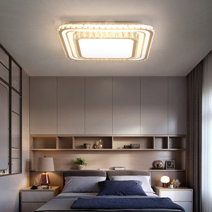 ไฟเพดาน LED, ห้องนั่งเล่น, โคมระย้าคริสตัลทรงกลมที่ทันสมัยและเรียบง่าย, แพคเกจการควบคุมระยะไกลอัจฉริยะ, - Product Image 4