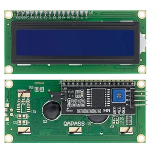 LCD1602 Modul Blau/Gelb Grüner Bildschirm 16x2 Zeichen LCD-Anzeige IIC I2C-Schnittstelle 5V