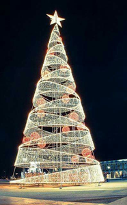 LED Programmier lampe Design Dekoration Outdoor Große Weihnachts baum Lampe Festival Kreativität - Product Image 2